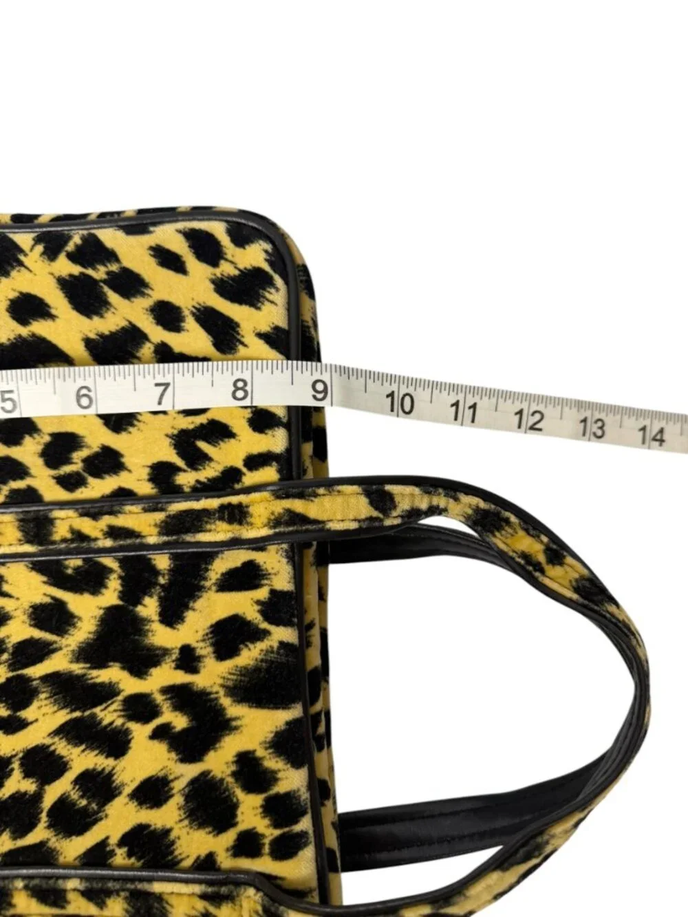 Leopard Print Hanging Travel Toiletry Cosmetic Organizer Bag